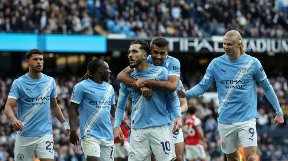 Haaland gives Man City edge over Arsenal in Premier League title showdown