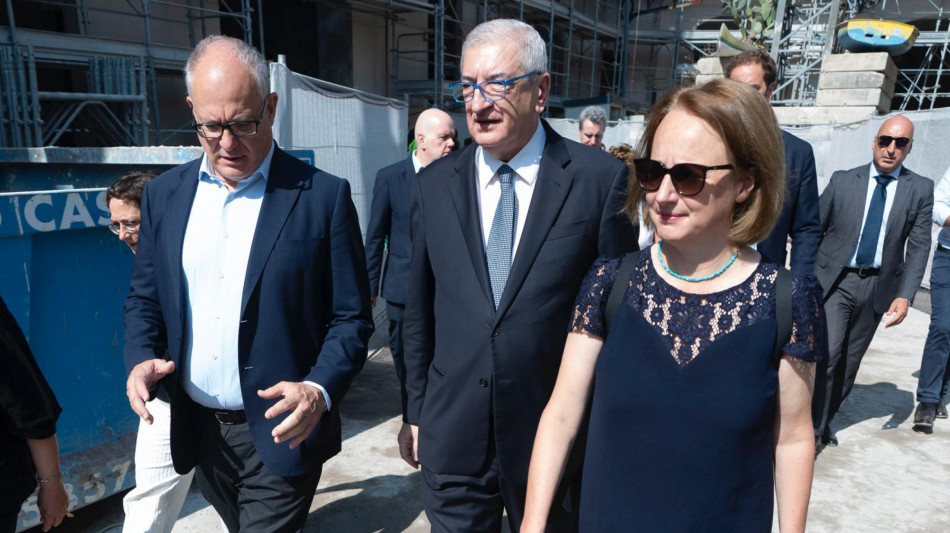 Foti visita progetti strategici del Pnrr nella Capitale