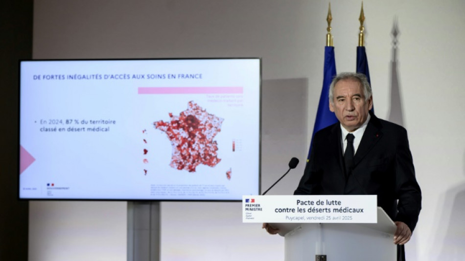 Bayrou prescrit deux jours par mois imposés aux médecins dans les déserts médicaux