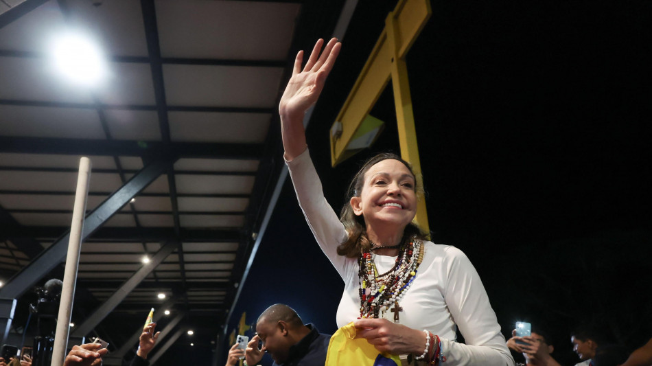 Machado, 'Rubio &egrave; stato chiaro, nel 2027 presidenziali in Venezuela'