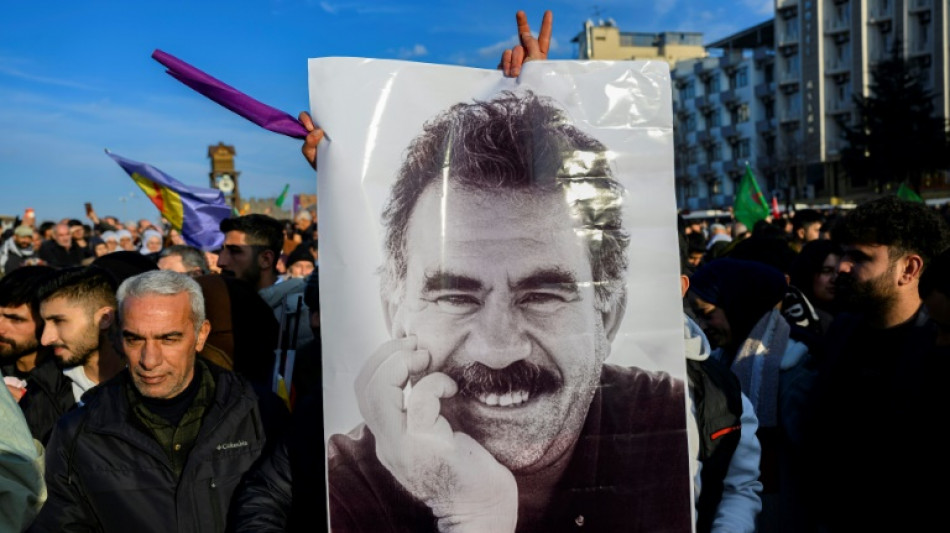 Abdullah &Ouml;calan, &iacute;cone da causa curda na Turquia