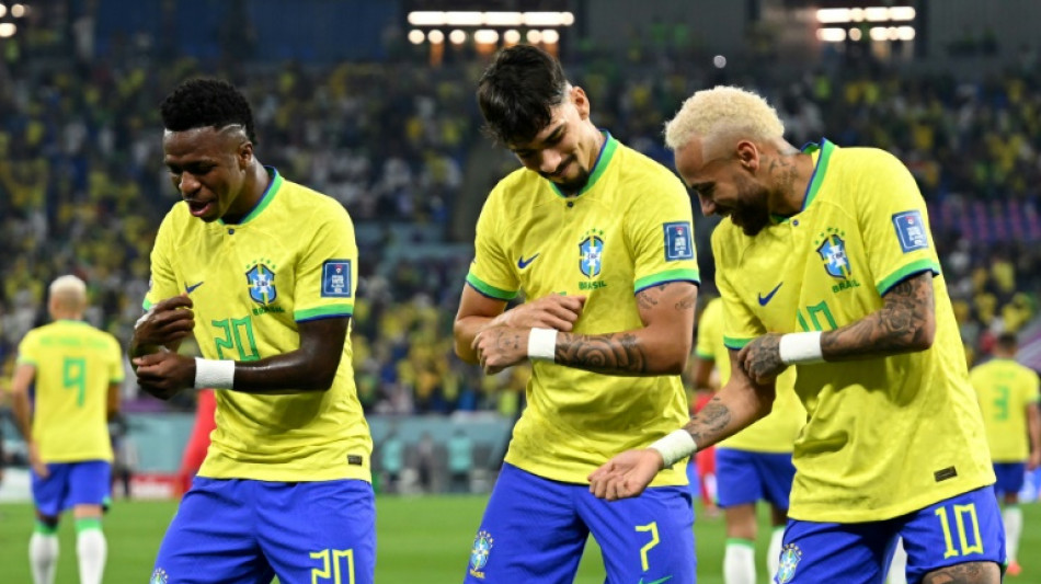 Shall we dance? Brazil cop flak, praise for World Cup shenanigans