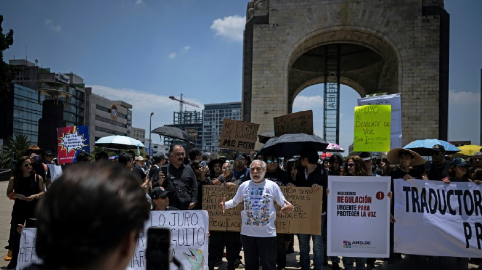 Mexique: des acteurs de doublage demandent un meilleur encadrement des voix générées par IA