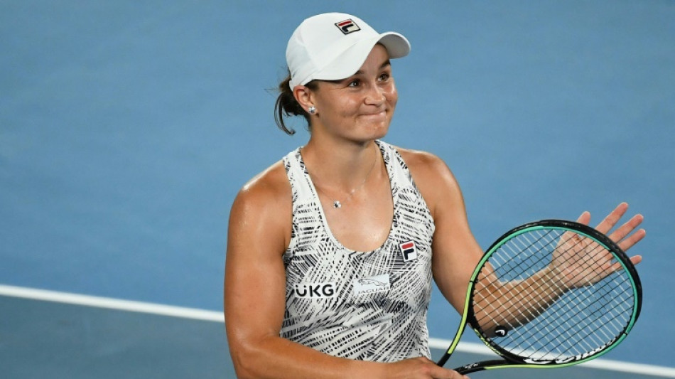 Open d'Australie: la fus&eacute;e Barty affrontera la coriace Collins en finale
