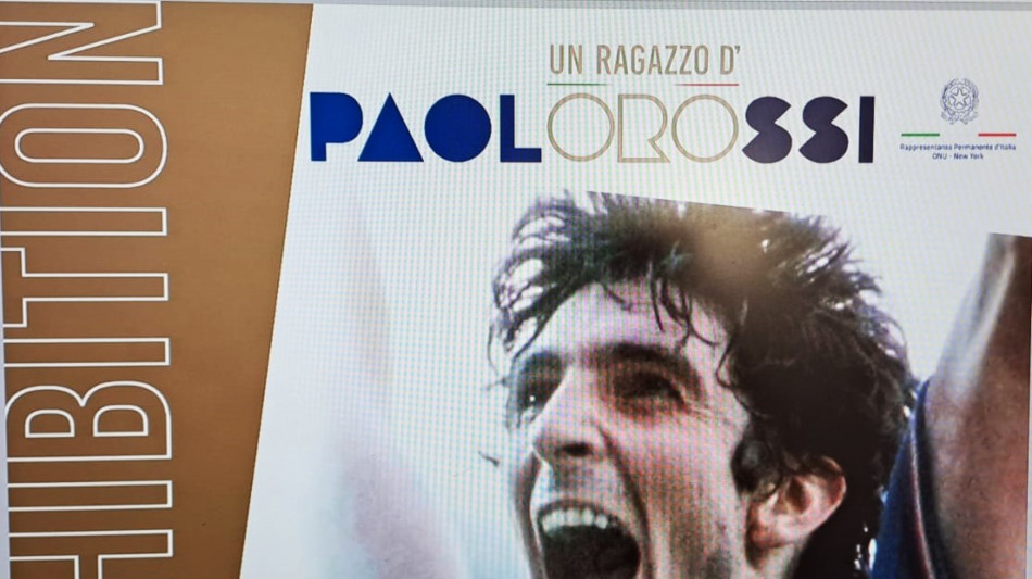 L'ultimo gol di Pablito, una mostra su di lui all'Onu