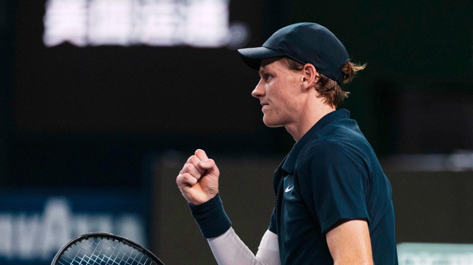 Sinner "grande prestazione, una vittoria molto importante"