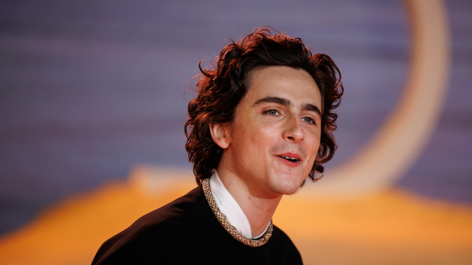 Timoth&eacute;e Chalamet diventa Bob Dylan, primi scatti dal set