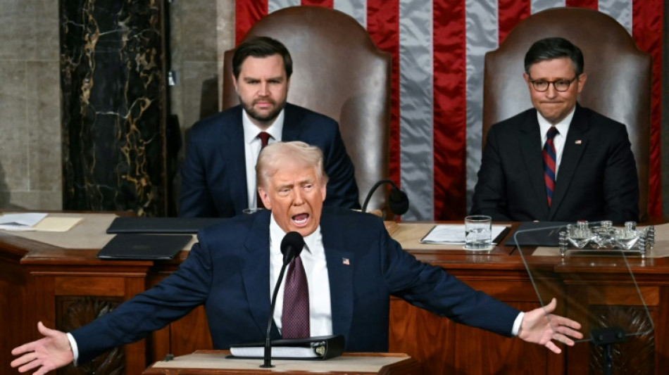 Trump defende medidas comerciais, migrat&oacute;rias e geopol&iacute;ticas no Congresso