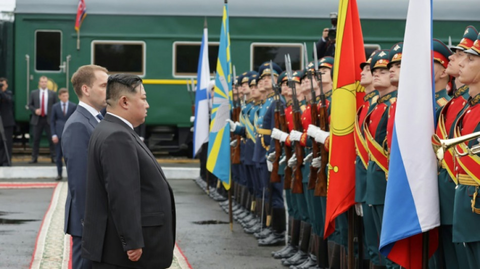 N. Korean leader ends Russia trip with 'heartfelt thanks' to Putin