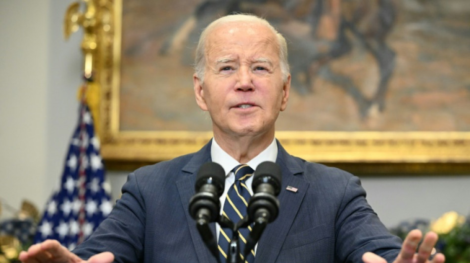 L'aide &agrave; l'Ukraine ne "peut plus attendre", exhorte Biden