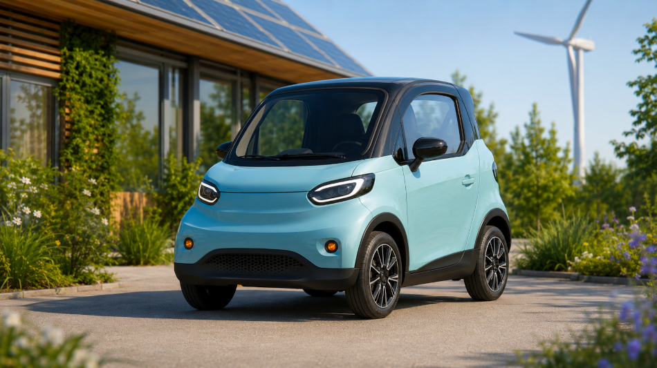 Pequeno, eficiente e revolucion&aacute;rio: o carro el&eacute;trico IPOP da Als&aacute;cia